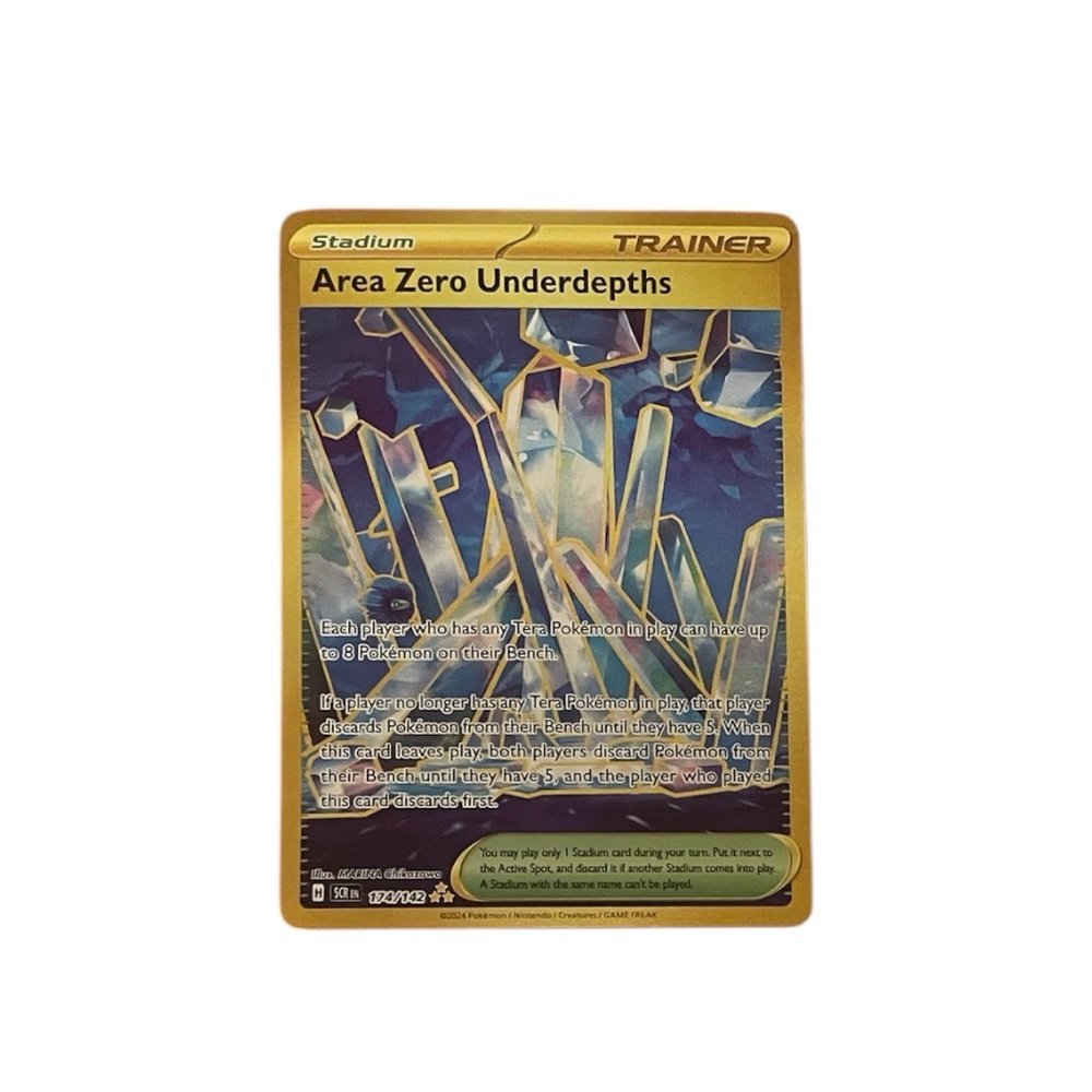 Pokemon Area Zero Underdepths 174/142 Stadium Trainer